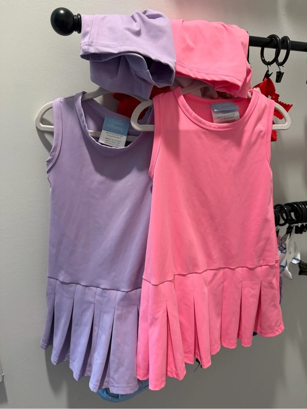 Classic Whimsy girls tennis dress bundle (4T)